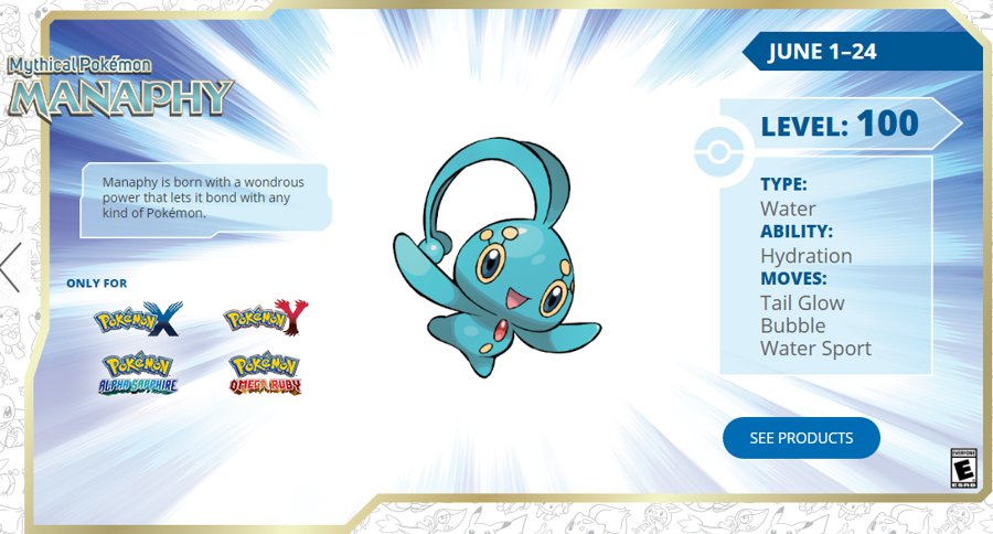 Manaphy Event 2016
