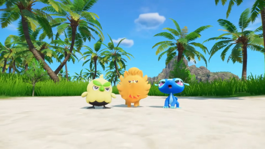 Pok&eacute;mon Winds Waves Starters