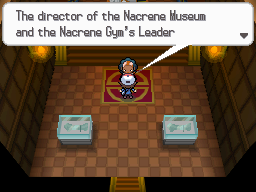 Pokemon Black White Lenora Gym Leader