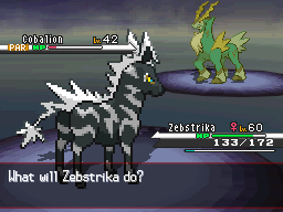 Pok&eacute;mon Black White Cobalion