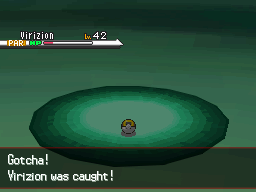 Pok&eacute;mon Black White Virizion