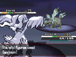 Pok&eacute;mon Black White Kyurem