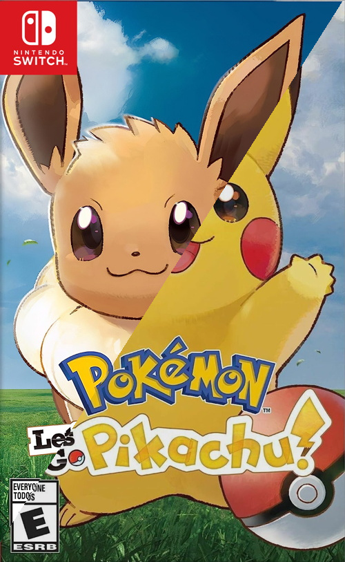 Pokemon Let's Go Pikachu Eevee Boxart