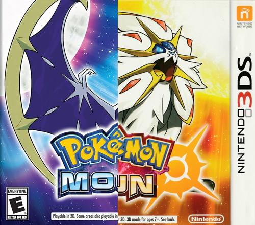 Pokemon Sun and Moon Boxart