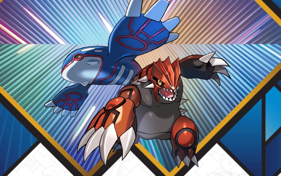 2018 Legendary Pokemon Distribution Kyogre Groudon