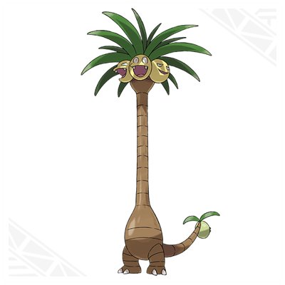 Pokemon Sun and Moon Alolan Exeggutor