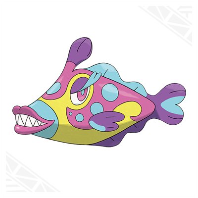 Pokemon Sun Moon Bruxish