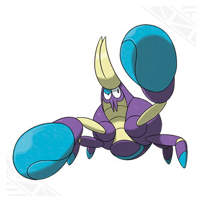 Pokemon Sun and Moon Crabrawler