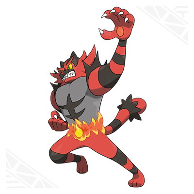 Pokemon Sun Moon Incineroar