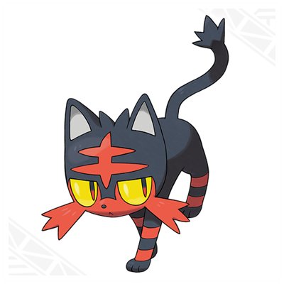 Pokemon Sun and Moon Litten