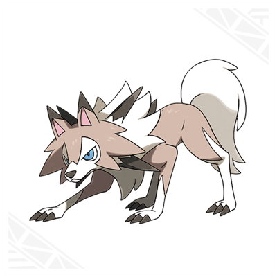 Pokemon Sun and Moon Lycanroc Midday