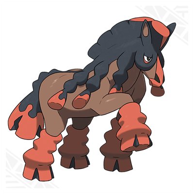 Pokemon Sun and Moon Mudsdale