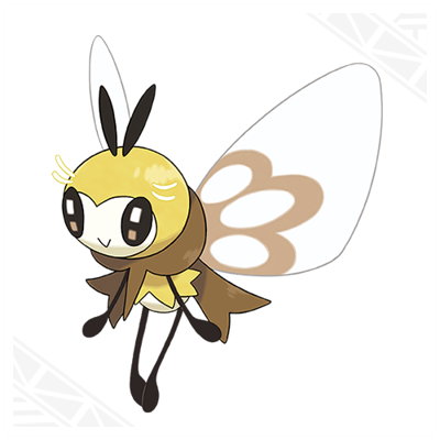 Pokemon Sun and Moon Ribombee