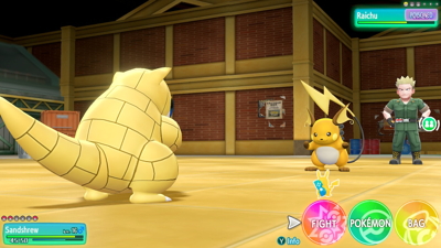 Let's Go Pikachu Eevee Screenshot