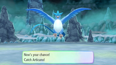 Let's Go Pikachu Eevee Articuno