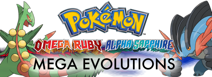 Pokemon Omega Ruby Alpha Sapphire Mega Stones