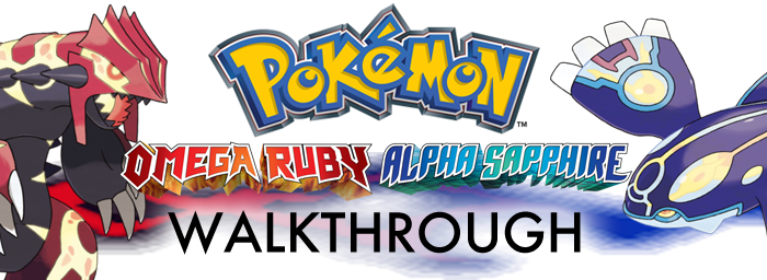 Pokemon Omega Ruby Alpha Sapphire Walkthrough