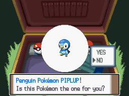 Pokemon Platinum Piplup