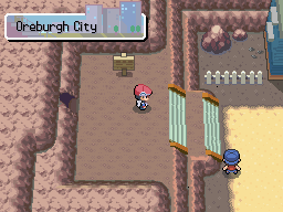 Pokemon Platinum Oreburgh City