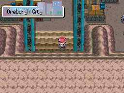 Pokemon Platinum Oreburgh Mines Entrance