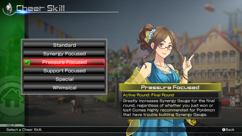 Pokken Tournament Cheer Skill Pressure Focused