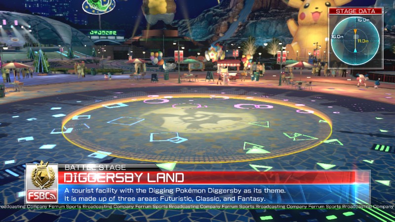 Pokken Tournament Diggersby Land