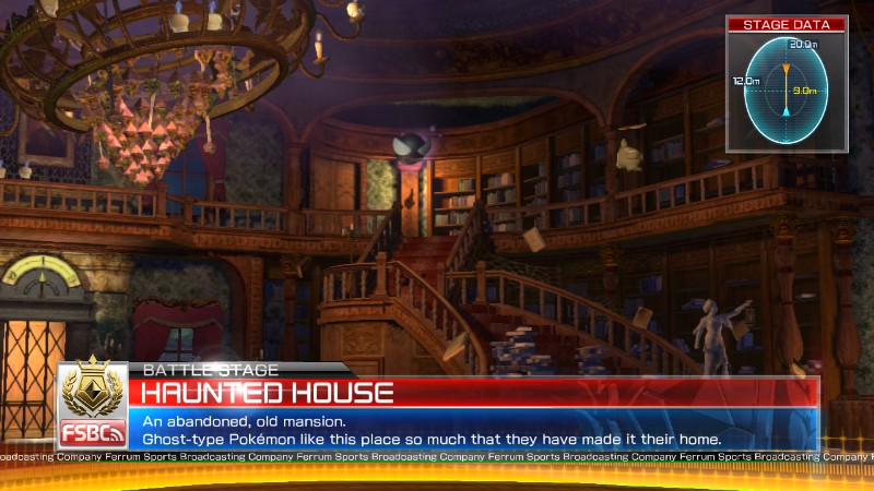 Pokken Tournament Haunted House