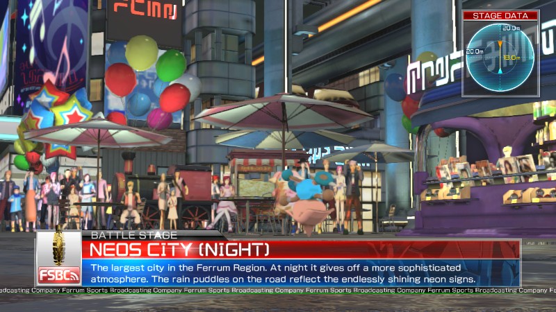 Pokken Tournament Neos City Night