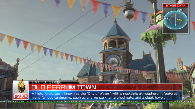 Pokken Tournament Old Ferrum Town
