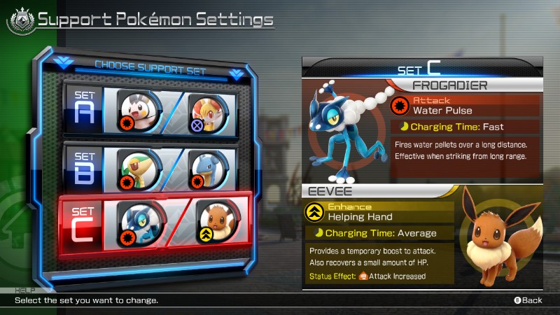 Pokken Tournament Frogadier Eevee