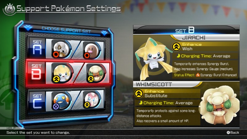 Pokken Tournament Jirachi Whimsicott