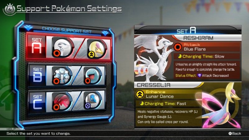 Pokken Tournament Reshiram Cresselia