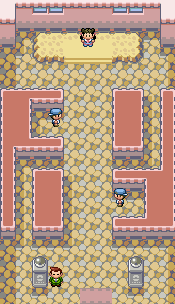 Pokemon Ruby Sapphire Rustboro Gym Map