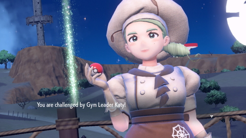 Pokemon Scarlet Violet Katy Gym Leader