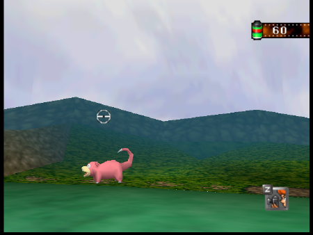 Pokemon Snap Slowpoke Picture