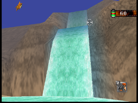 Pokemon Snap Gyarados Waterfall