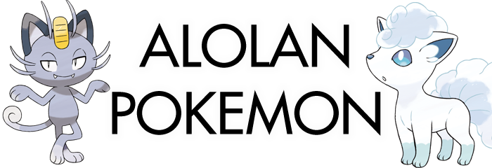 Sun Moon Alolan Pokemon