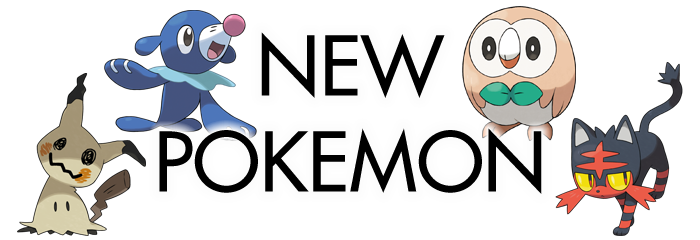 Sun Moon New Pokemon