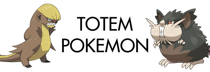 Pokemon Sun and Moon Totem Pokemon