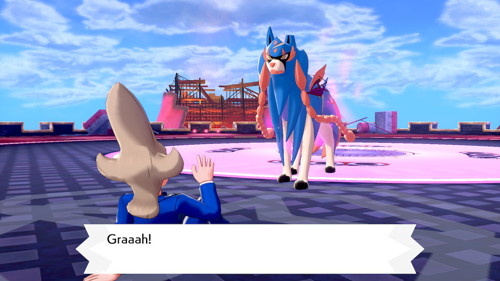 Pokemon Sword Shield Zacian