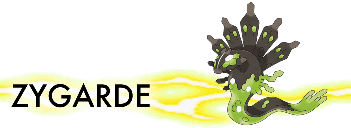 Pokemon Sun and Moon Zygarde